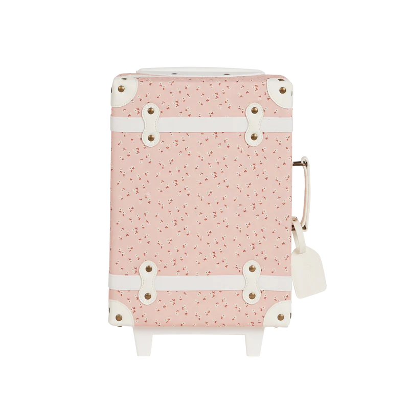 See-Ya Suitcase Pink Daisies