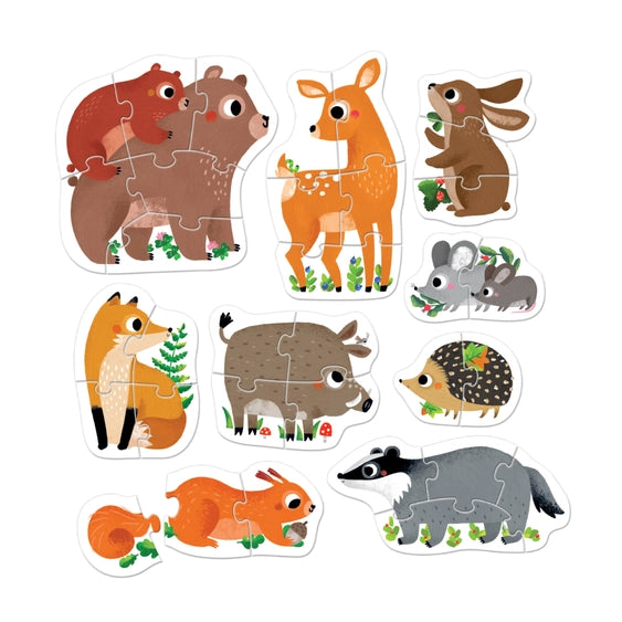 Progressive Puzzles Forest Animals  2+ years