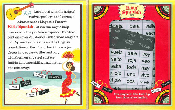 Magnetic Poetry Kids Spanish Set