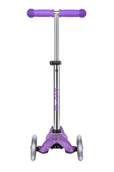 Fairy Purple Glitter LED Micro Mini Deluxe Scooter (2-5 years)