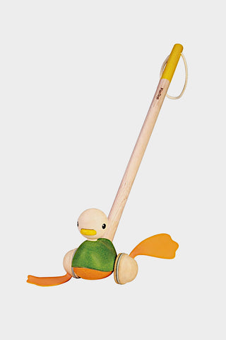 plan toys push-along duck walker