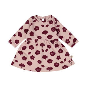 Pink Plums in Bloom L/S Dress