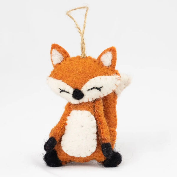 Woodland Critter Felt Ornament -