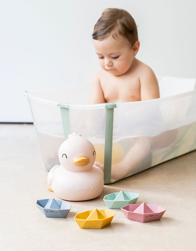 Origami Boat Bath Toy S/4