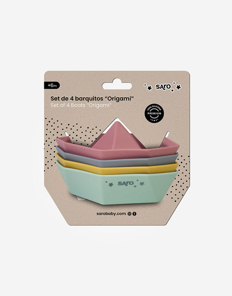 Origami Boat Bath Toy S/4