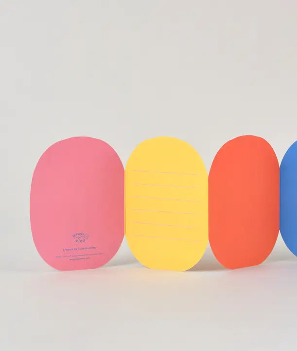 Caterpillar Fold Out Birthday Card