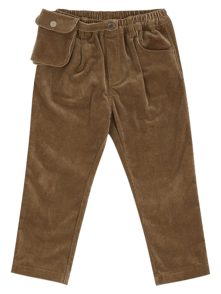 Charlee Corduroy Waist Pocket Pants