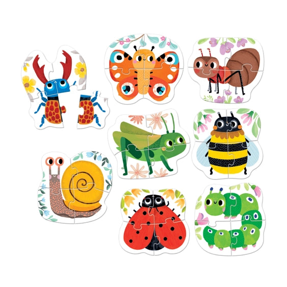 Progressive Puzzles Tiny Creatures 2+ years