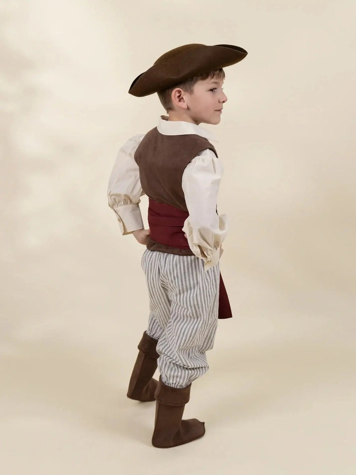 Pirate Play Costume with Hat