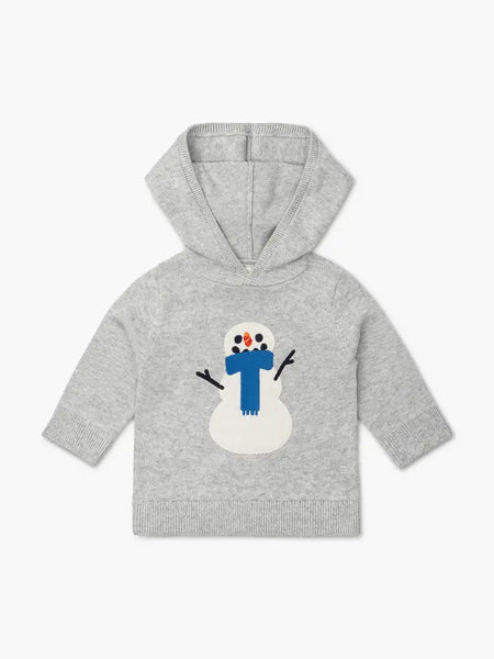 Cheery Snowmen Knit Sweatsuit