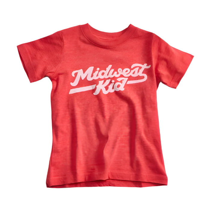 Midwest Kid Red Tee -