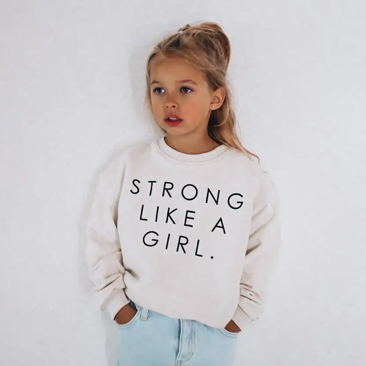 Strong Like A Girl Pullover