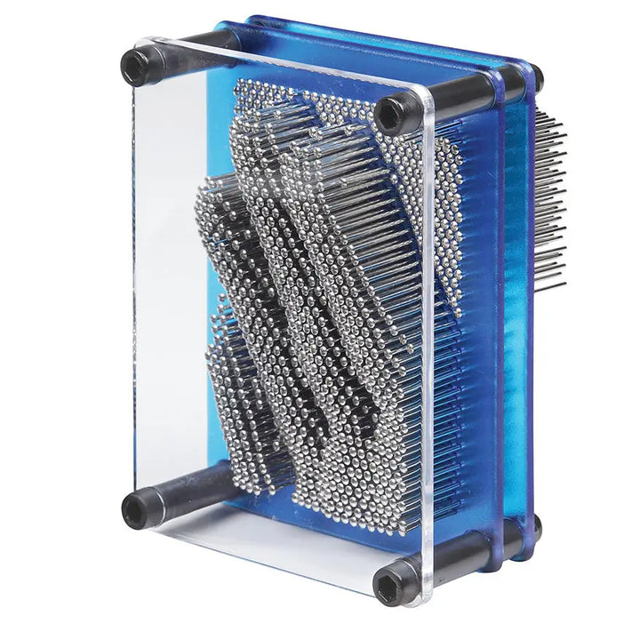 Silver Metal Pin Art