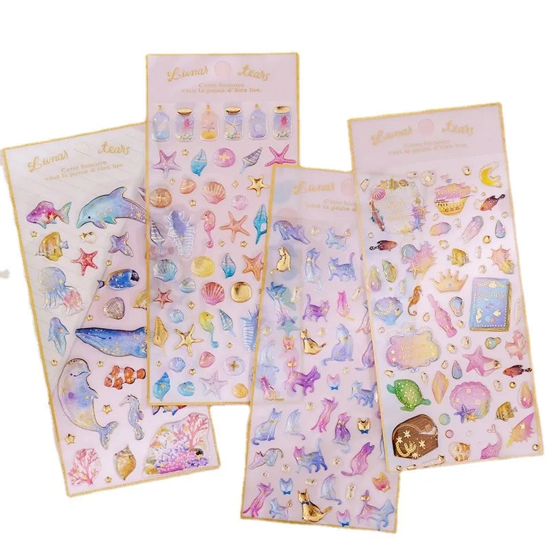 Cats Glitter Magic Stickers
