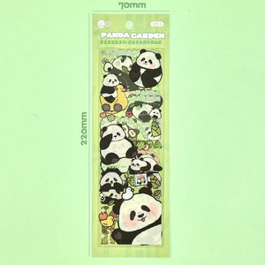 Panda Sticker Set