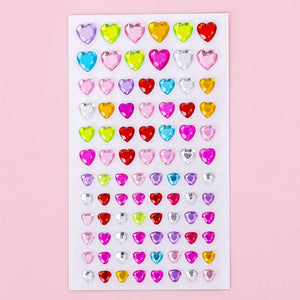 Gem Stickers- Hearts
