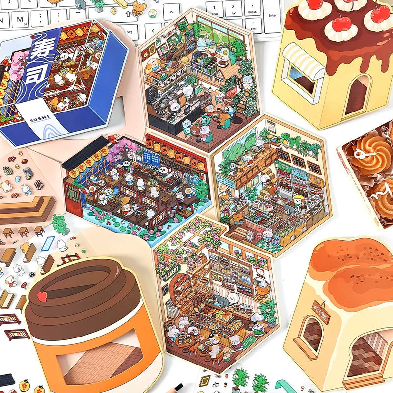 Sticker Scene Set