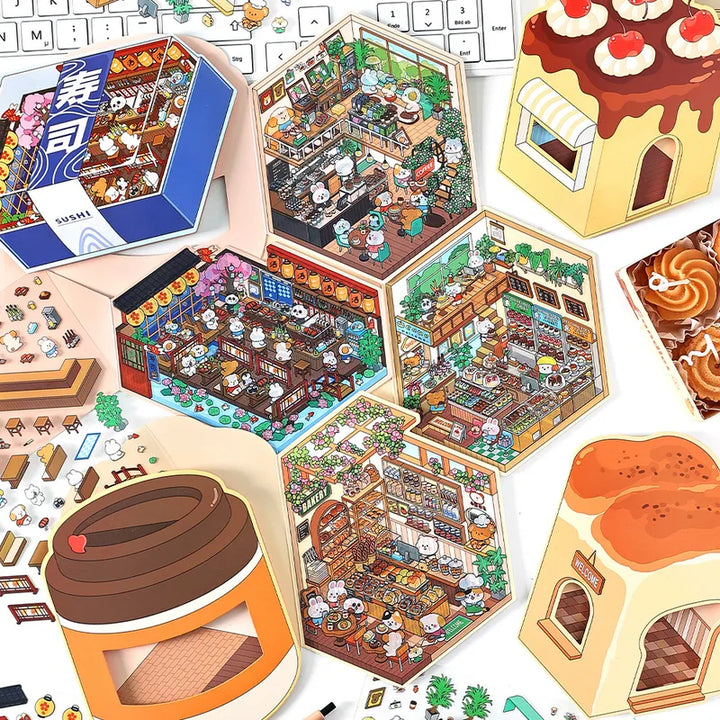 Sticker Scene Set