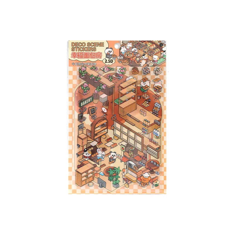 Sticker Scene Set