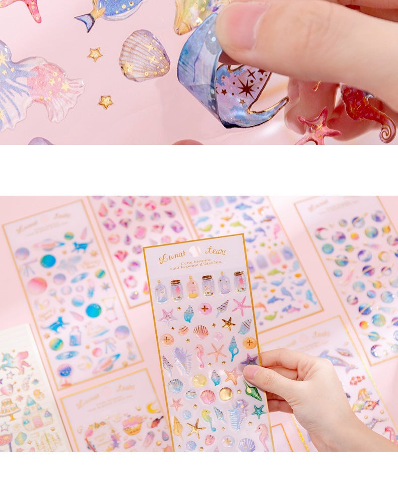 Cats Glitter Magic Stickers