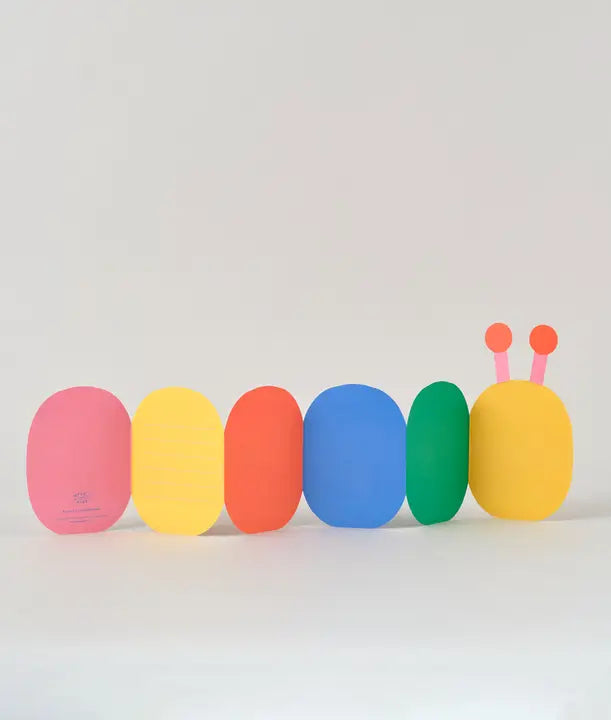 Caterpillar Fold Out Birthday Card