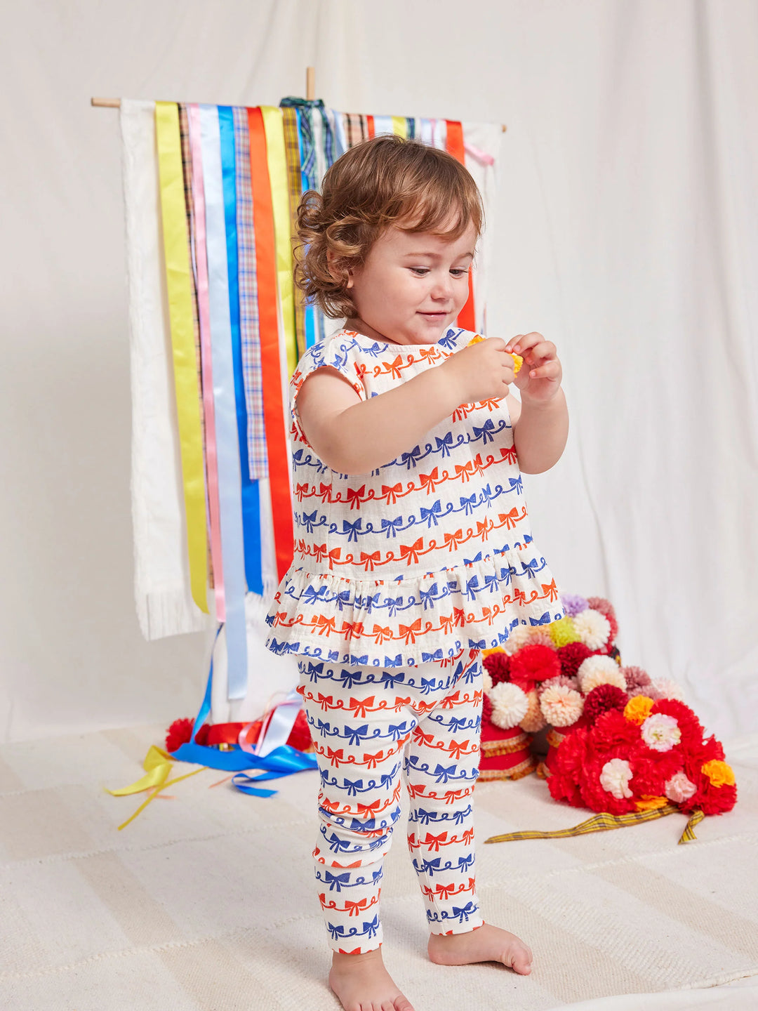 Baby Ribbon Bows Blouse