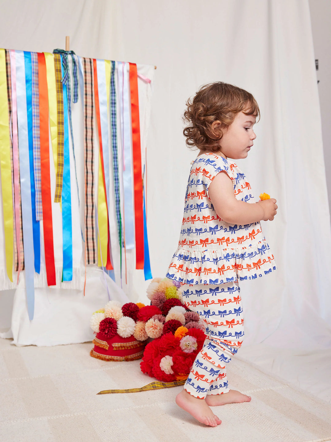 Baby Ribbon Bows Blouse