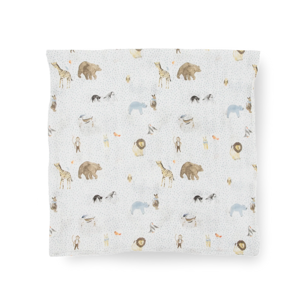 Party Animals Muslin Swaddle Blanket