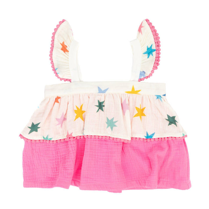 Pink Starburst Anya Tank