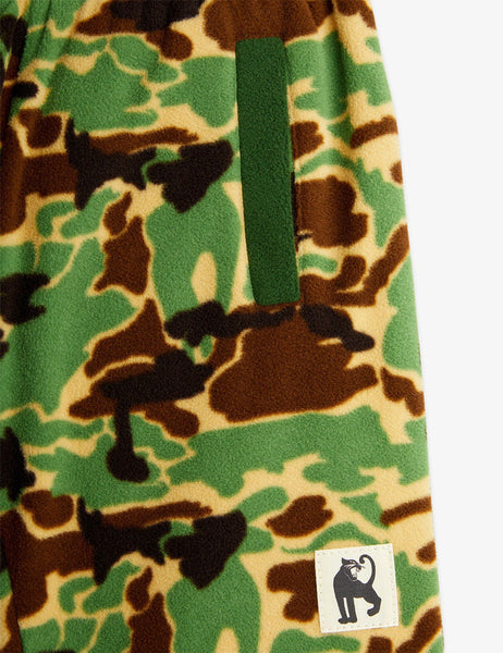 Camo Fleece Stripe Trousers