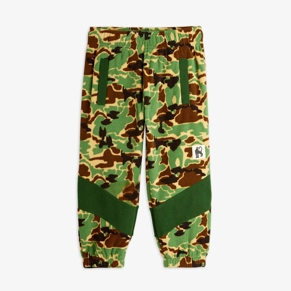 Camo Fleece Stripe Trousers