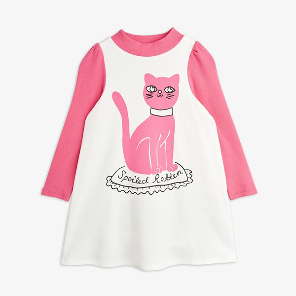 Cat Long Sleeve Dress