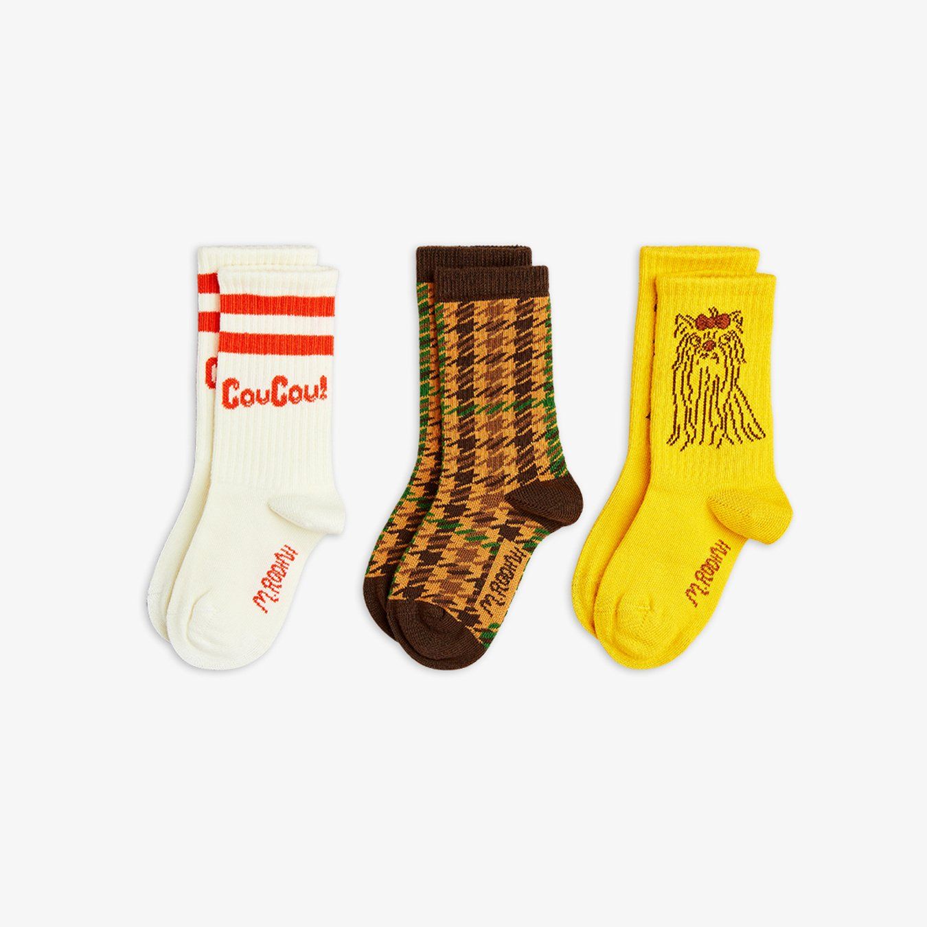 Coucou 3-pack socks