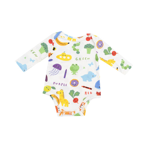 Learning Colors L/S Bodysuit