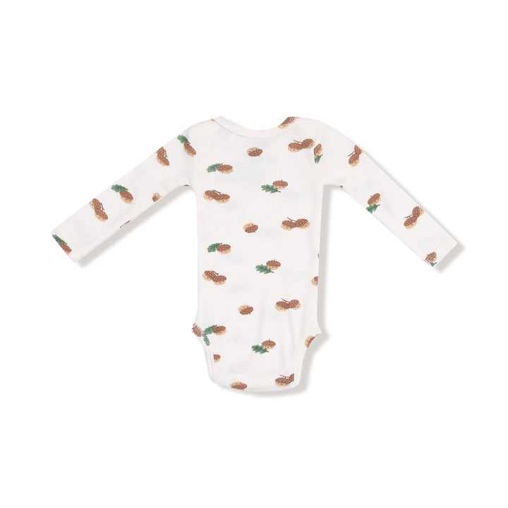 Tiny Acorns Lap Shoulder Bodysuit