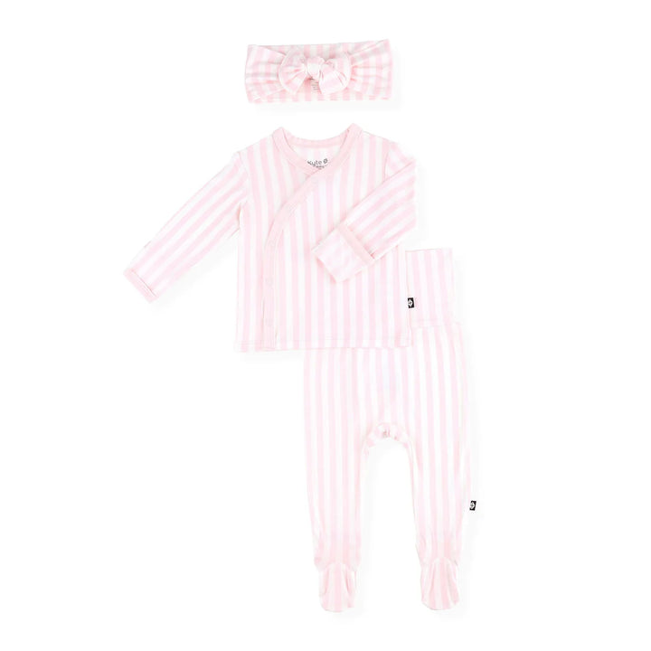 Small Sakura Stripe Take Me Home Set with Bow