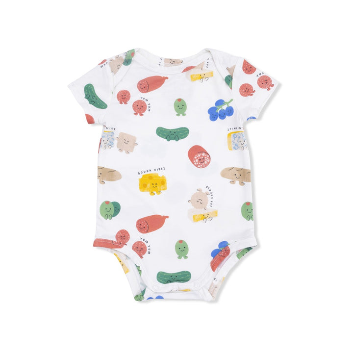 Ivory Charcuterie Cuties S/S Bodysuit