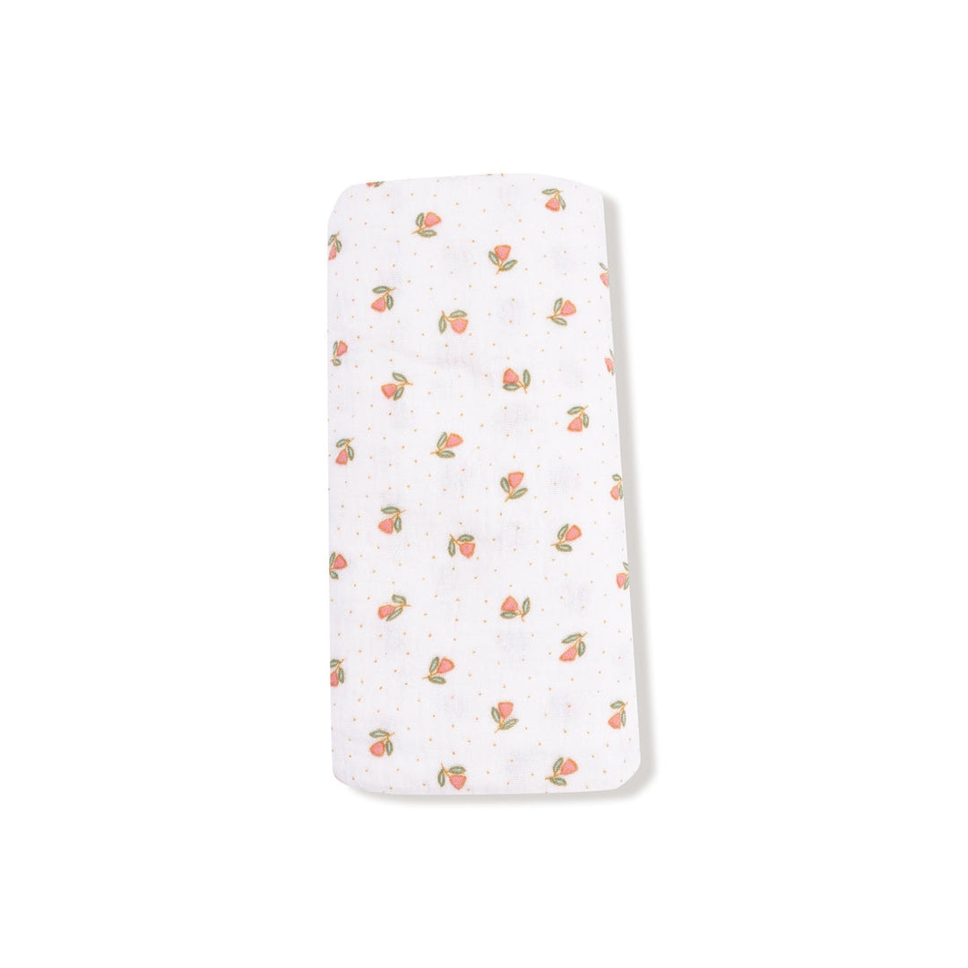 Petite Pointe Fleur Swaddle Blanket