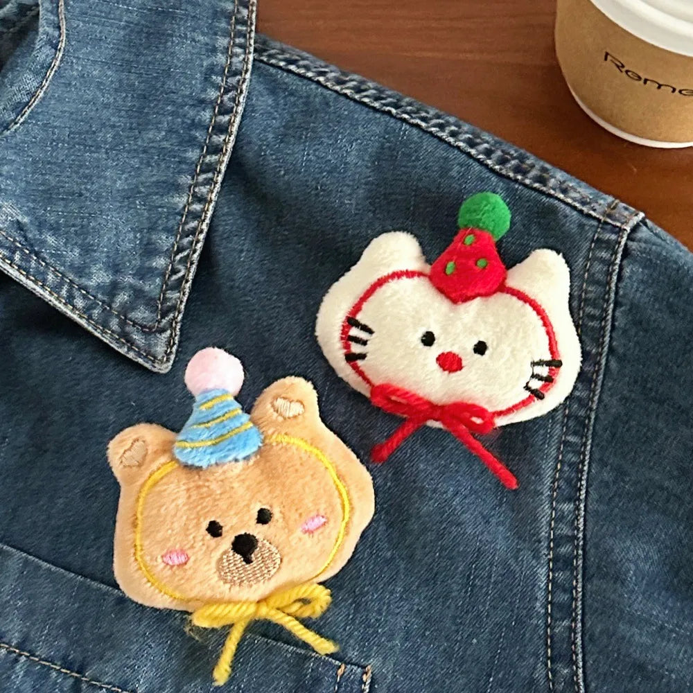 Plush Party Pin