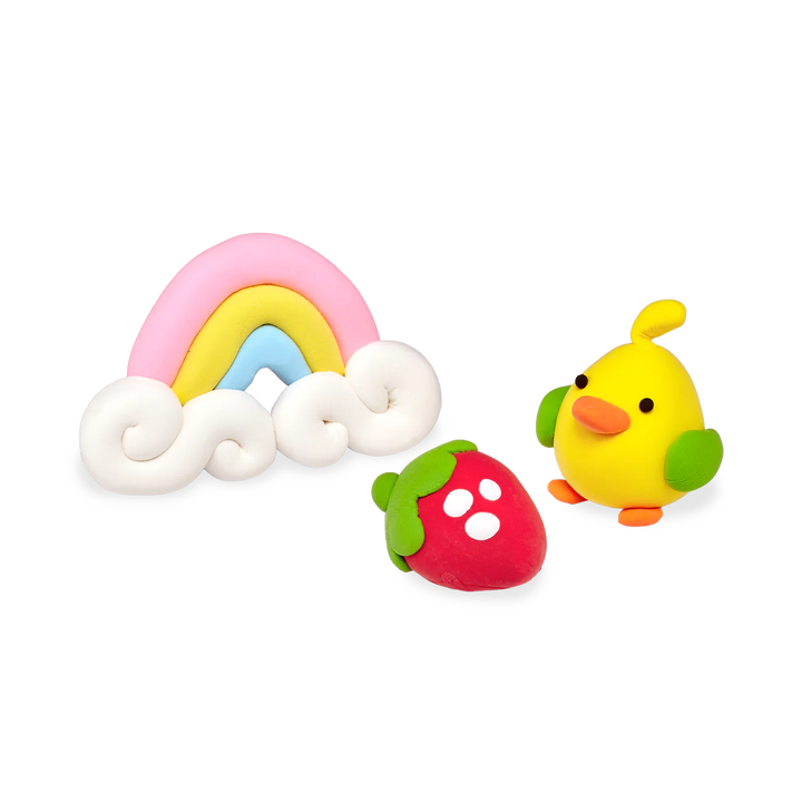 Creatibles Diy Air Dry Clay Kit - Set of 12