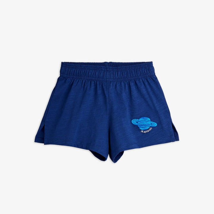 Blue Planet Embroidered Shorts