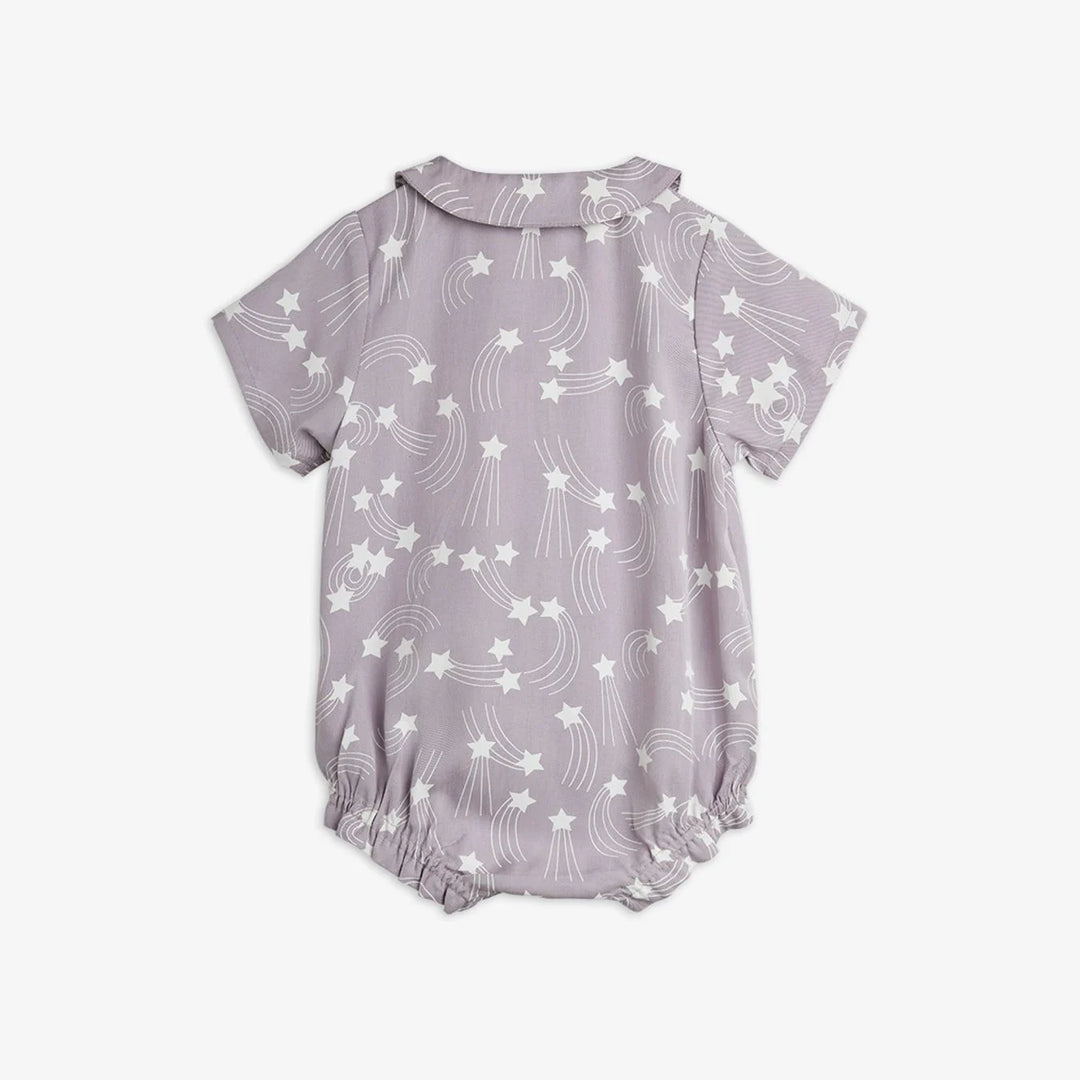 Purple Starfall AOP Woven Bodysuit