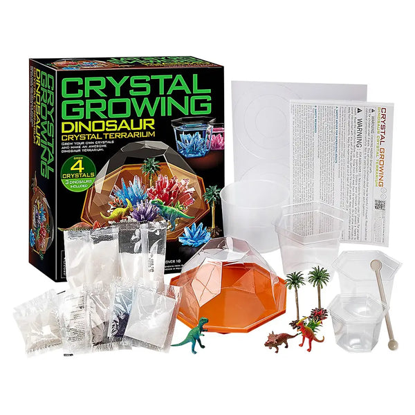 Crystal Growing Dino Terrarium