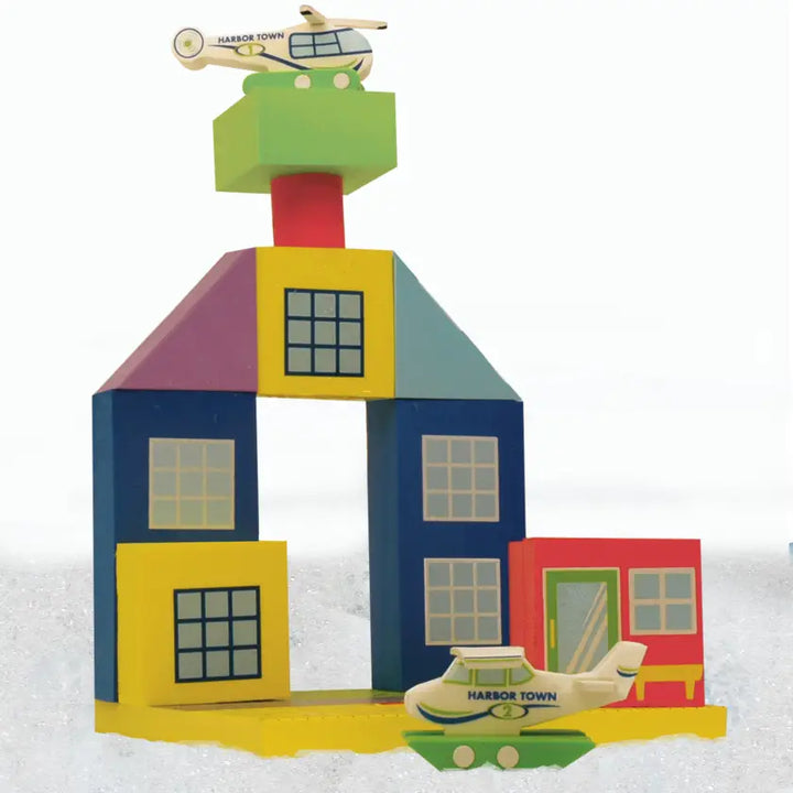 BathBlocks Floating Airport Set