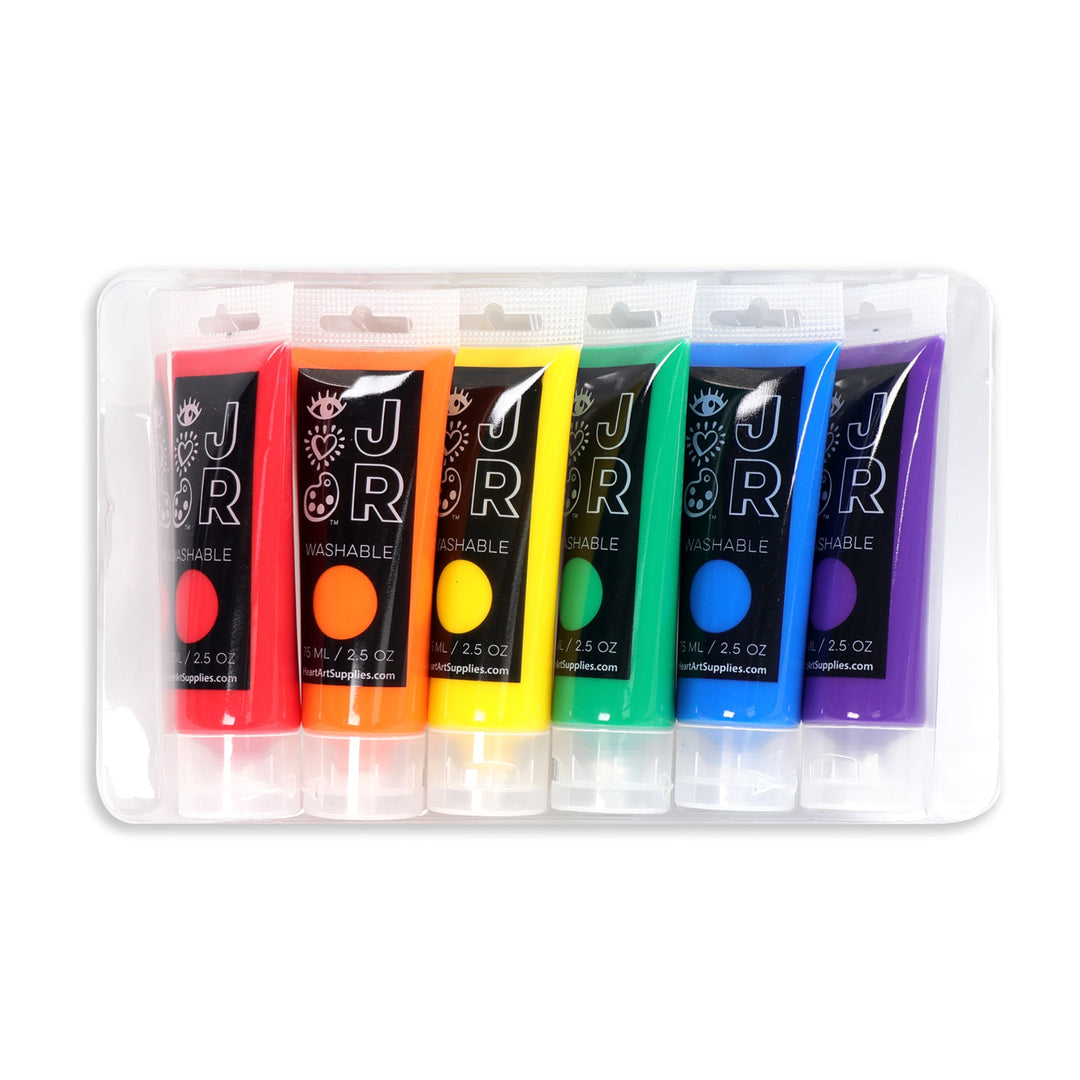 Washable Fingerpaints Set/6