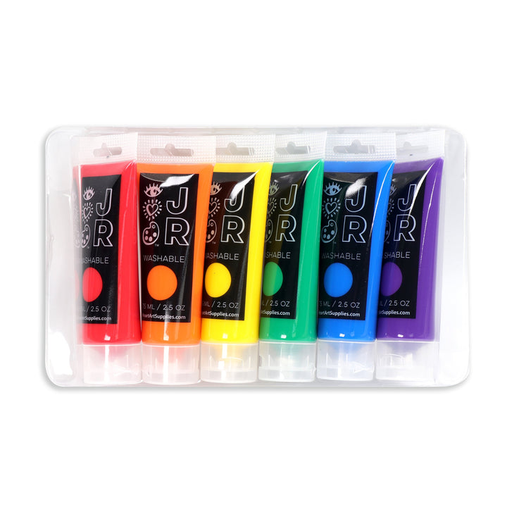 Washable Fingerpaints Set/6