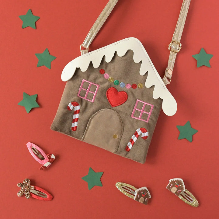 Sweet Gingerbread House Bag