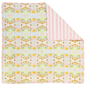 Brooks Avenue Pink Quilted Baby Blanket