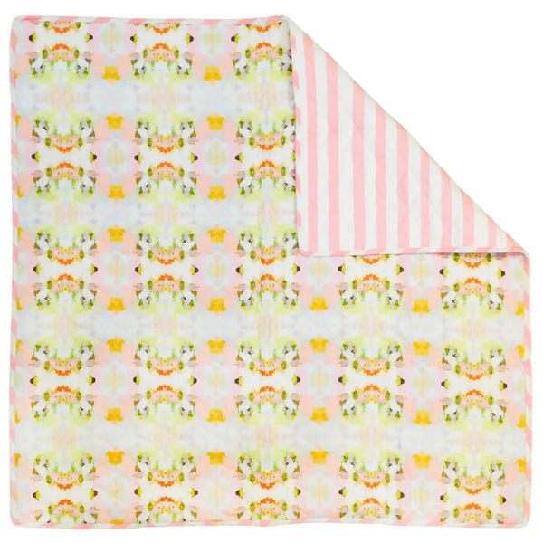 Brooks Avenue Pink Quilted Baby Blanket