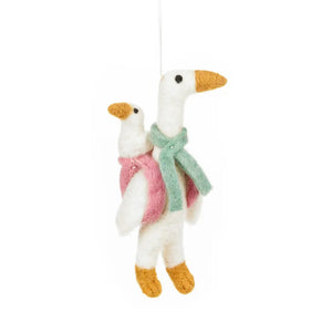 Mother Goose Felt Ornament